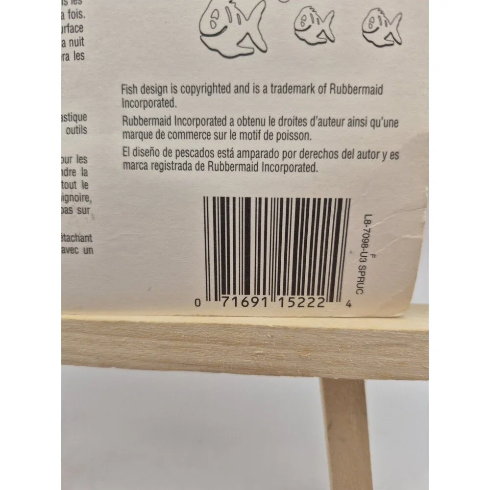 Rubbermaid Tub Treads Non-Slip Fish Anti-Slip Stickers Green 16 Pack